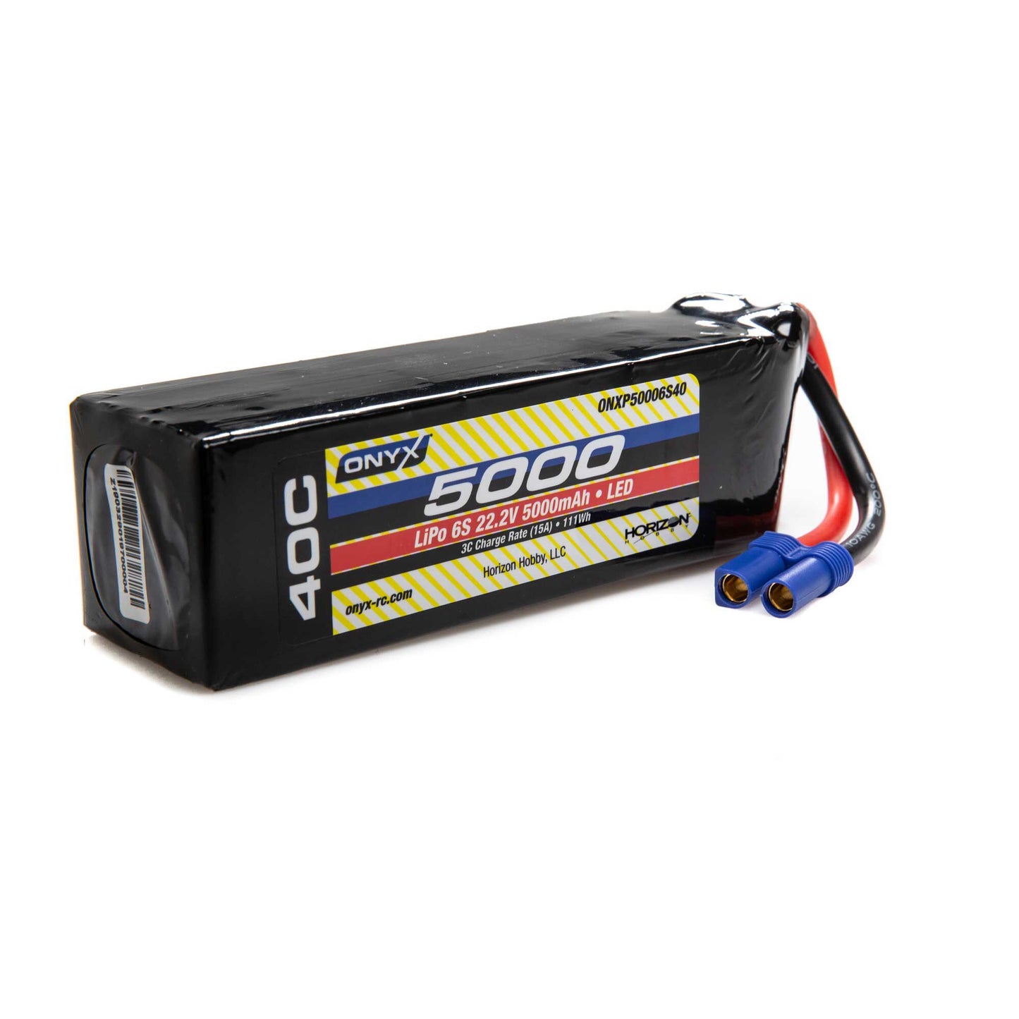 22.2V 5000mAh 6S 40C LiPo Battery with EC5 Connector (ONXP50006S40)
