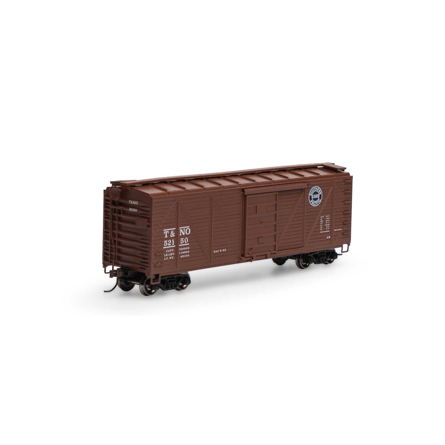HO 40' Single Sheathed Box T&NO Model (RND85842)