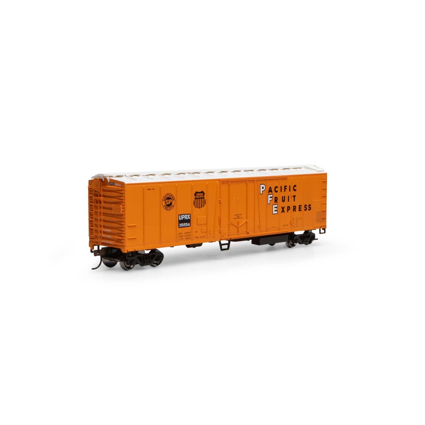 HO 50' Ex-Post Mechanical Reefer UPRX 351554 (RND87997)