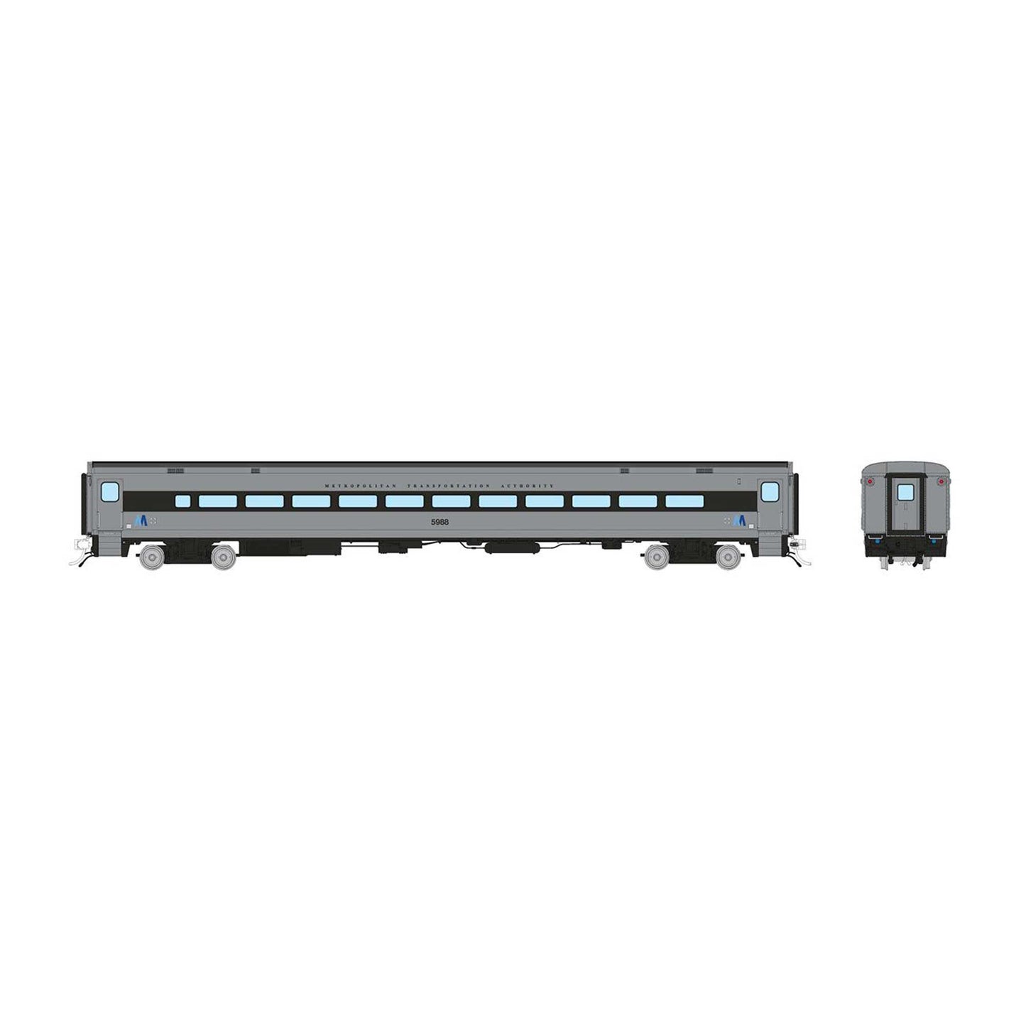 HO Comet Car MNCR - West of Hudson Coach #5988 (RPI128554)