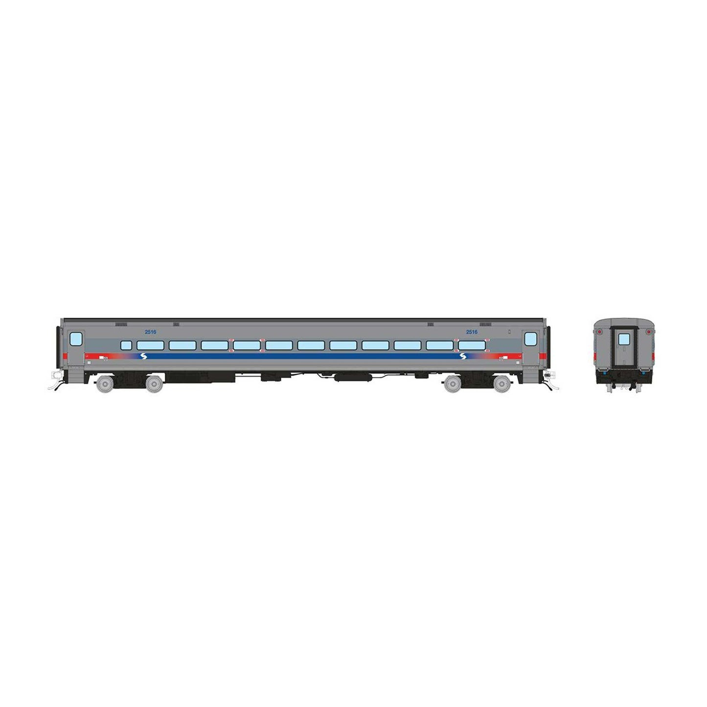 HO Comet Car SEPTA Rebuilt Coach #2516 (RPI128560)