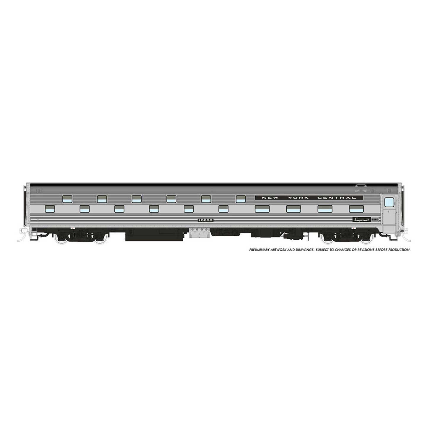 HO Budd Slumbercoach New York Central (RPI141019)