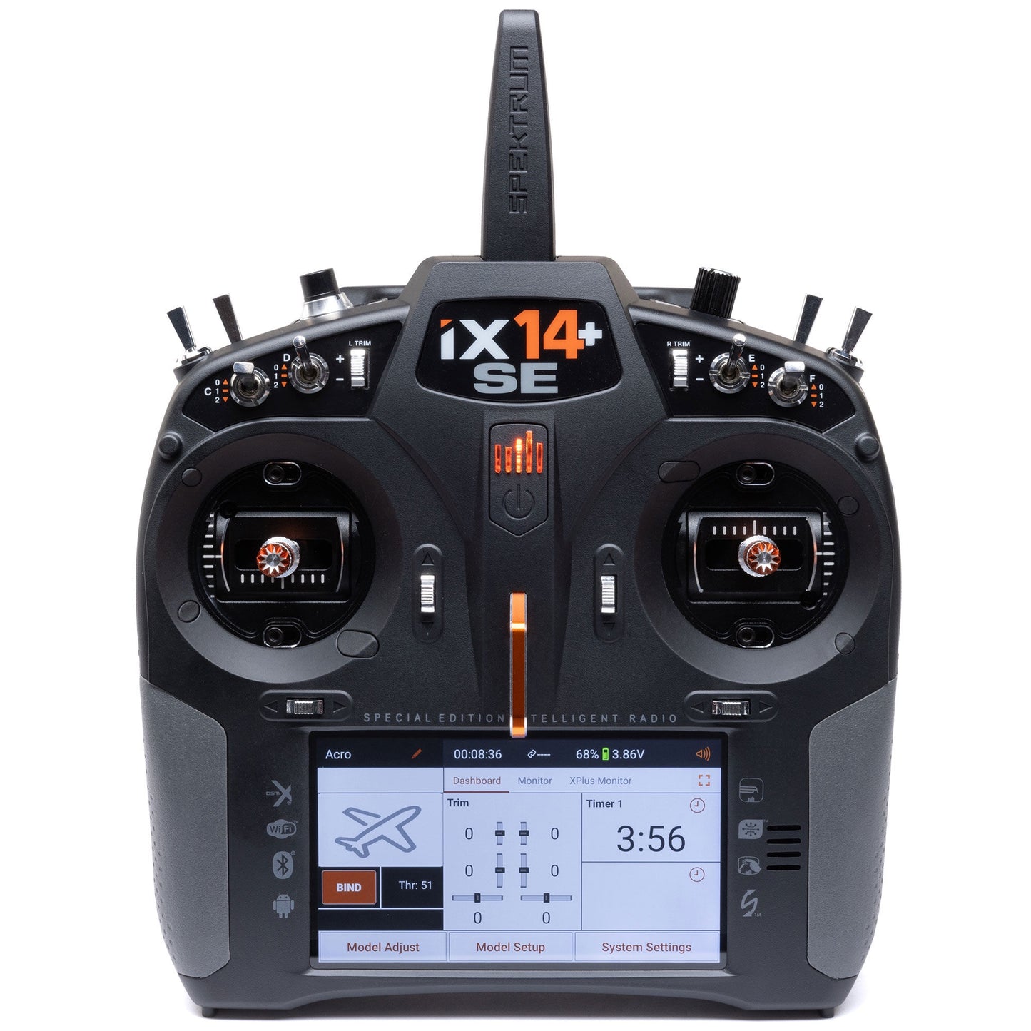 iX14+ SE 20-Channel DSMX Transmitter (SPMR14020)