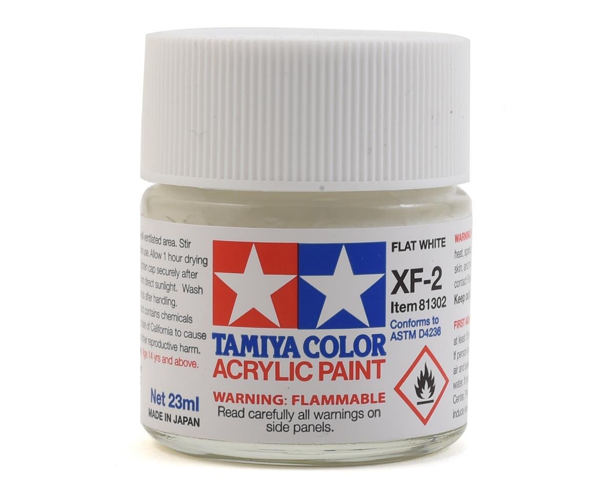 Acrylic XF2 Flat White Paint (TAM81302)_1