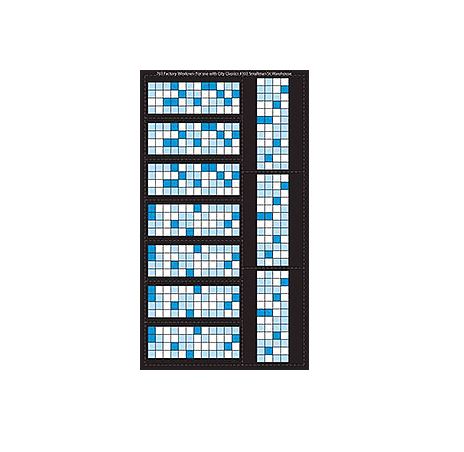 HO Factory Windows for City Classics Smallman Street Warehouse (Sold Separately) (10) (CIT703)