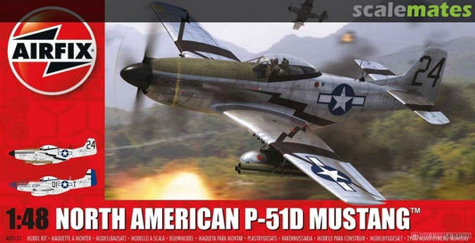 1/48 North American P-51 Mustang Plastic Model Kit (ARXA05131)