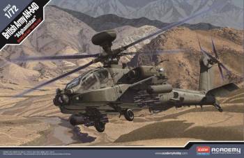 1/72 British Army AH-64 "Afghanistan" Plastic Model Kit (ACY12537)