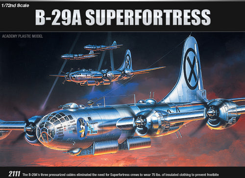1/72 B-29A Superfortress Plastic Model Kit (ACYS2111)