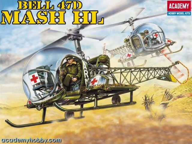 1/35 Bell 47D M.A.S.H. HL Plastic Model Kit (ACYS2194)