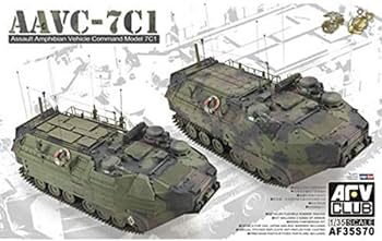 1/35 AAVC-7C1 Assault Amphibian Vehicle Command Model 7C1 Plastic Model Kit (AFV35S70)