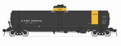 HO GATC Welded Tank Car Santa Fe #101305 (ALM1839)