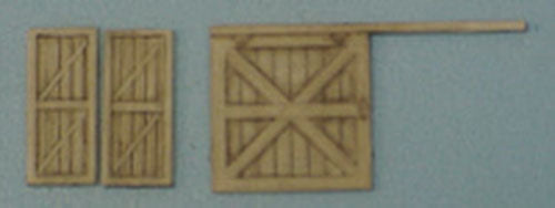 HO Freight Doors (4) (AMM203)