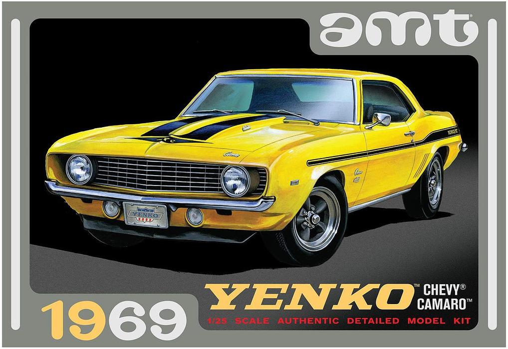 1/25 1969 Chevy Camaro Yenko Plastic Model Kit (AMT1093)
