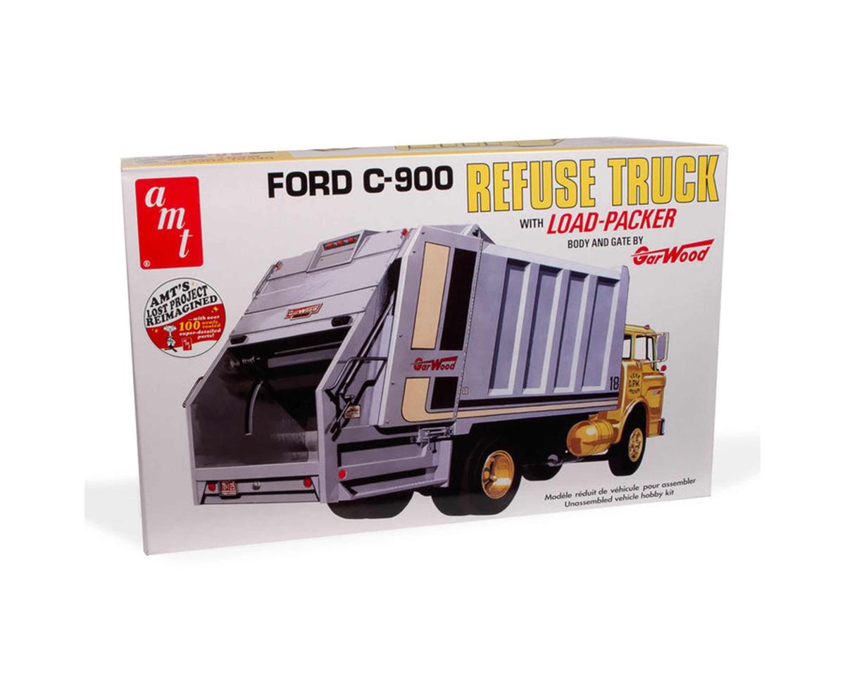 1/25 Ford C-900 Gar Wood Load Packer Garbage Truck Plastic Model Kit  (AMT1247)