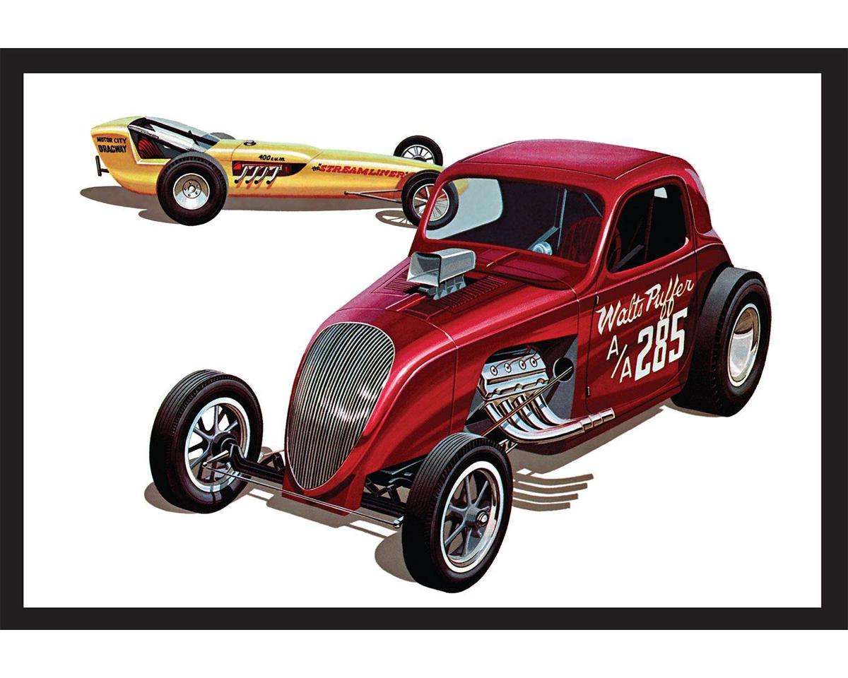 1/25 Fiat Double Dragster Plastic Model Kit (AMT1380)