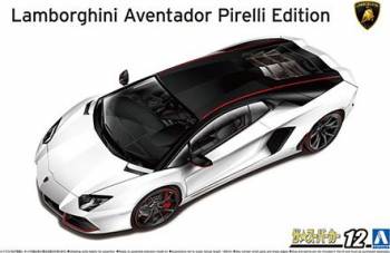 1/24 Lamborghini Aventador '15 Pirelli Edition Plastic Model Kit (AOS06121)