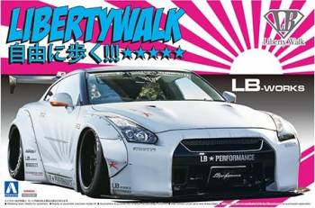 1/24 LB-Works R35 GT-R Version 2 for Plastic Models (AOS54031)