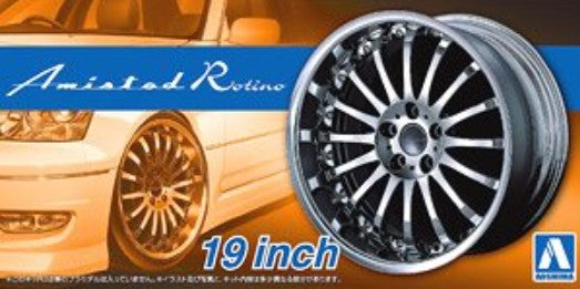 1/24 Amistad Rotino 19” Tire & Wheel Set (4) (AOS55274)