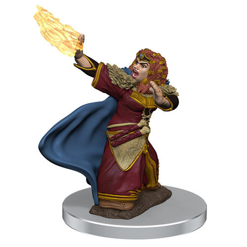 D&D Premium Painted Figure: Female Dwarf Wizard (APR218977)