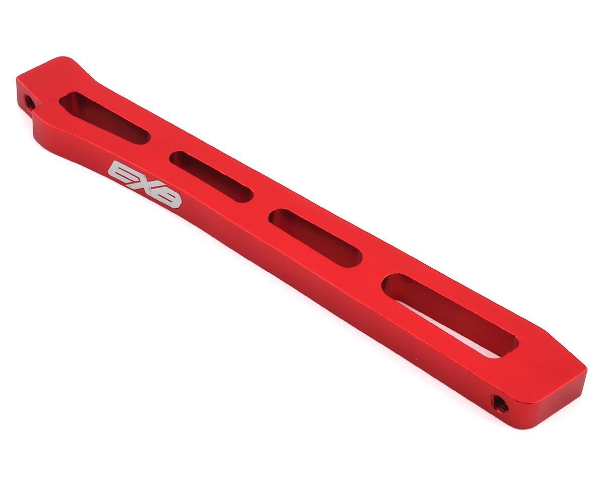 Front Center Chassis Brace Aluminum 118mm Red (ARA320565)