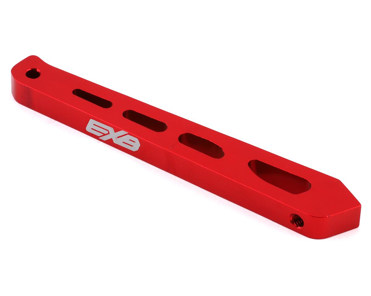 Rear Center Chassis Brace Aluminum 87mm Red (ARA320566)