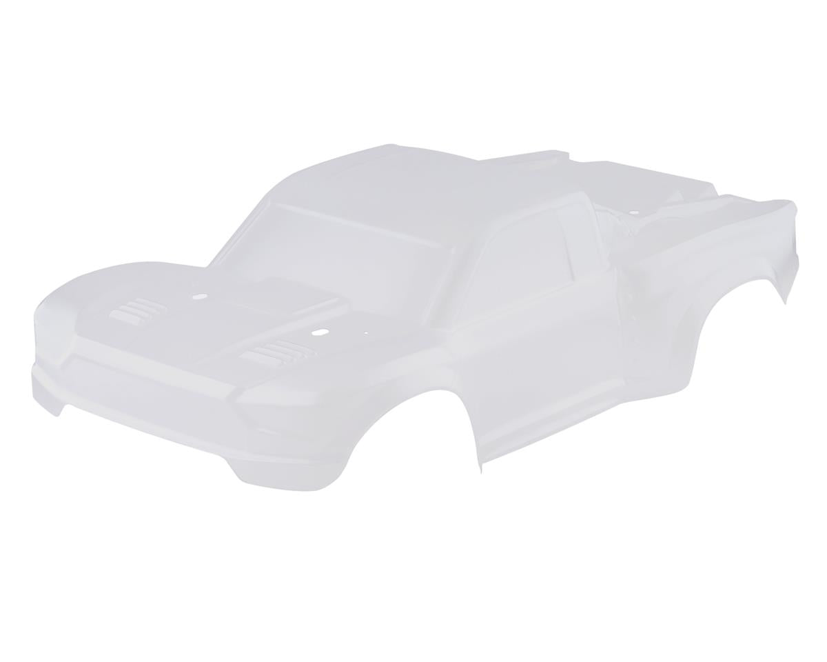 Senton 4X4 Clear Body with Decals And Window Masks (ARA402313)