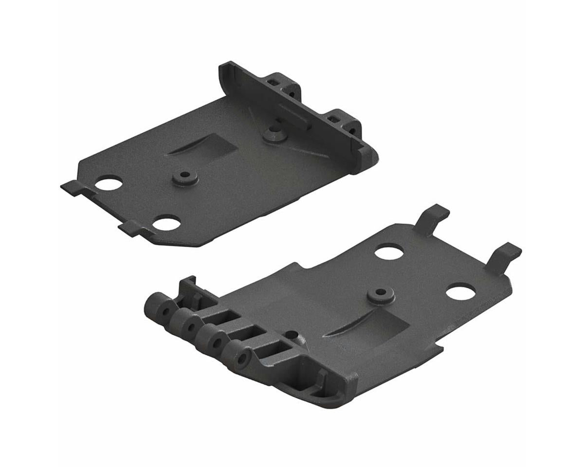 AR320419 F/R Lower Skidplate (2) 4x4 Senton Mega (ARAC9261)