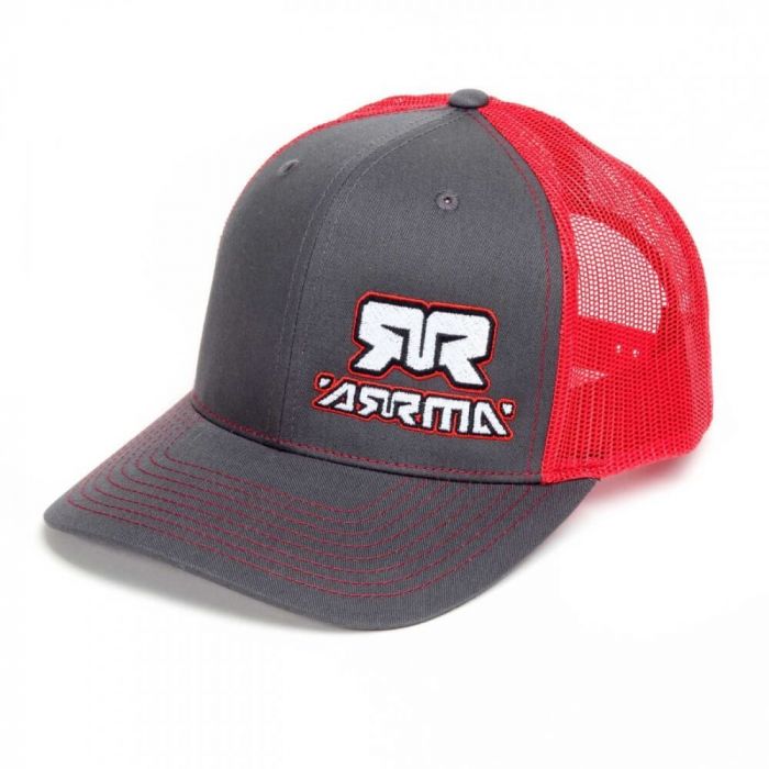 Arrma Trucker Hat Red/Charcoal (ARAZ0015)