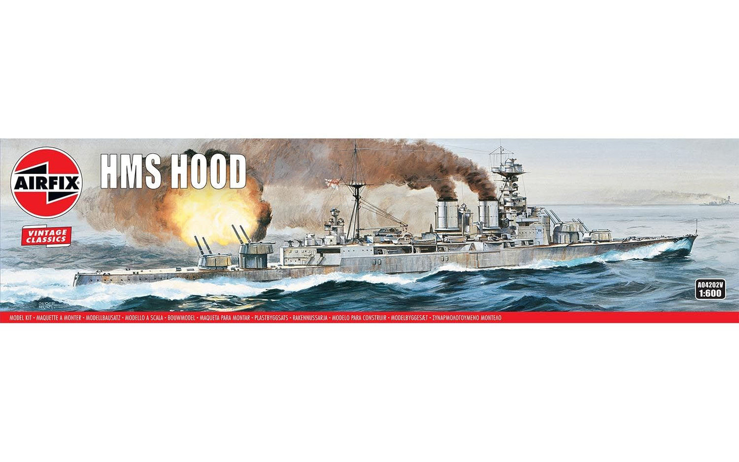 1/600 HMS Hood Plastic Model Kit (ARXA04202V)