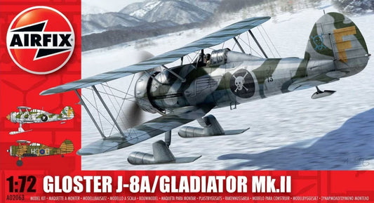 1/72 Gloster J-8A/Gladiator Mk.II Plastic Model Kit (ARXS2063)