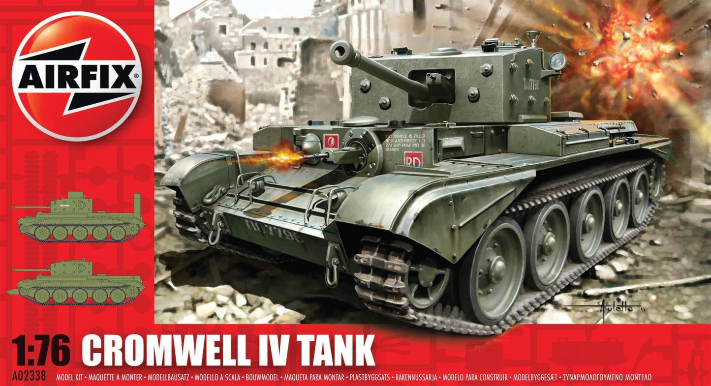 1/76 Cromwell Mk.IV Cruiser Tank Plastic Model Kit (ARXS2338)