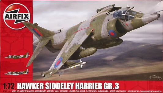 1/72 Hawker Siddeley Harrier GR.3 Plastic Model Kit (ARXS4055)