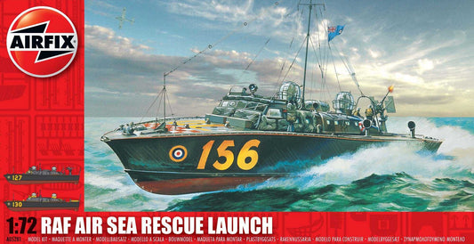 1/72 RAF Air Sea Rescue Launch Plastic Model Kit (ARXS5281)