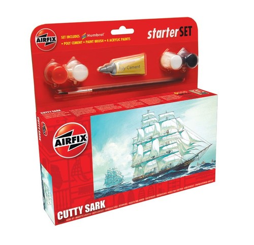 1/600 Cutty Sark (Starter Set) Plastic Model Kit (ARXS5513)