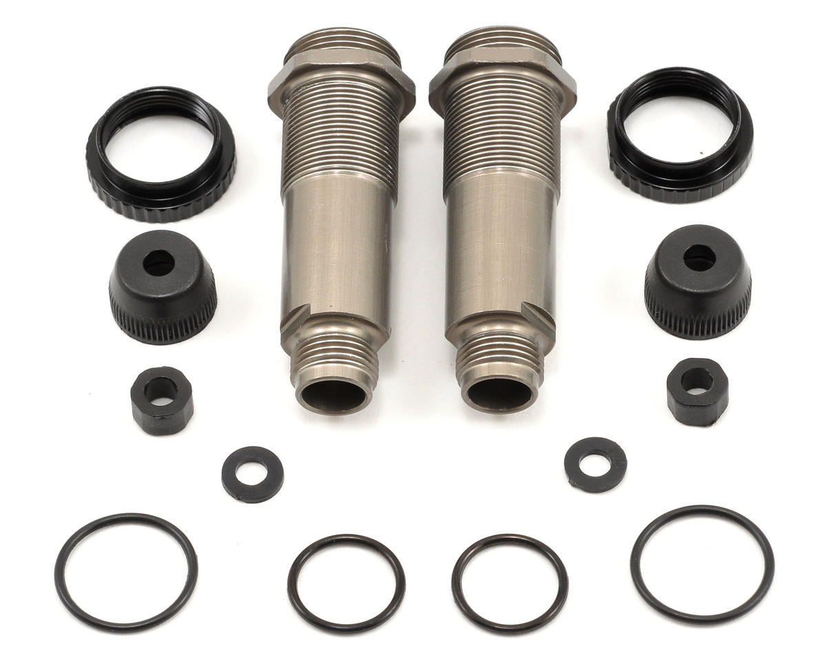 Aluminum Factory Team Threaded Rear Shock Body Set 1.18" for B4 (2) (ASC7479)