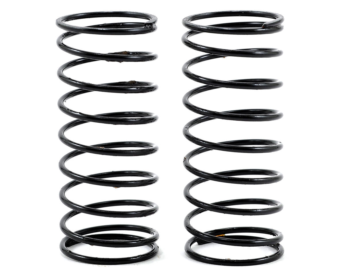 Front Shock Spring 12mm Black/3lb for B4/T4 (2) (ASC91326)