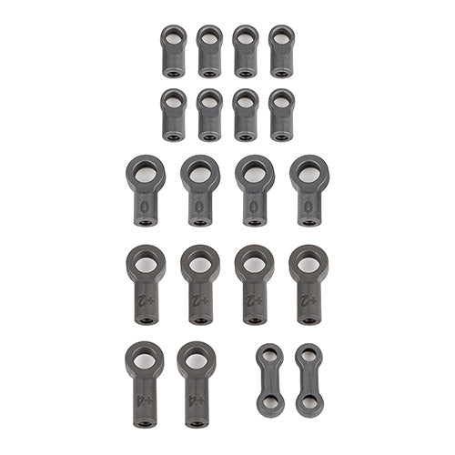 13mm Shock Rod End Set: B6.4 (ASC91997)