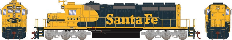 HO EMD SD40-2 Diesel Locomotive with DCC & Econami Sound, Santa Fe (ATSF) #5064 (ATH1266)