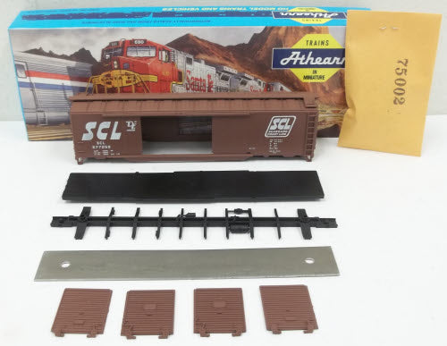HO Seaboard Coast Line 50' Double Door Auto Box Kit (ATH1305)