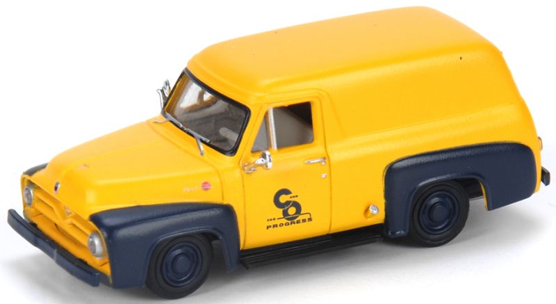 HO 1955 Ford F-100 Panel Truck, C&O (ATH26488)