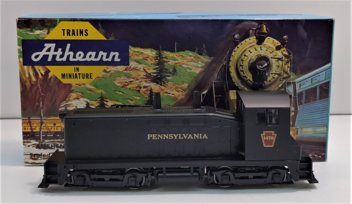 HO Pennsylvania SW1500 Powered Diesel Locomotive #1478 (ATH4008)