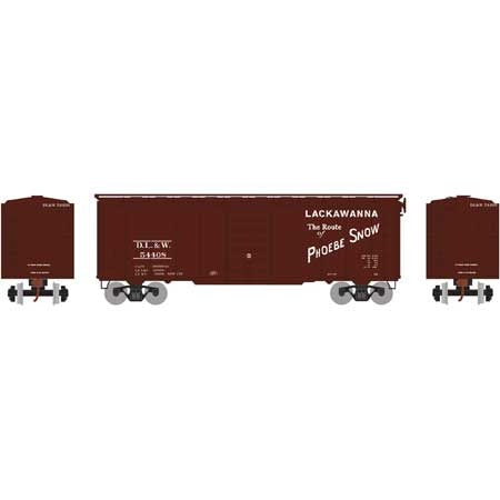 HO RTR 40' Superior Door Box, DL&W #54408 (ATH67340)