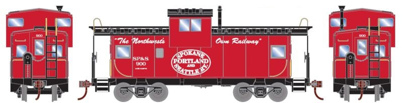 HO RTR Wide Vision Caboose Spokane Portland & Seattle (SP&S) #905 (ATH74148)
