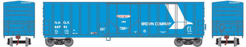 HO 50' NACC Boxcar, Brown Company (NADX) #42751 (ATH88166)