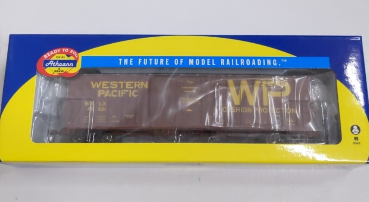 HO Western Pacific RTR 50' NACC Boxcar, WP #60521 (ATH88172)