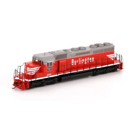 HO RTR SD40 with DCC & Sound, CB&Q/CS #885 (ATH98806)