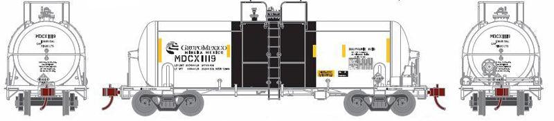 HO 13,600 Gallon Acid Tank, Grupo Mexico (MDCX) #1140 (ATHG68410)