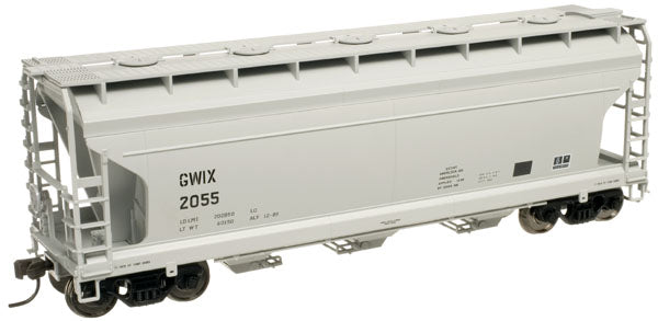 HO Trainman ACF 3560 Covered Hopper, Genesee & Wyoming (GWIX) #2049 (ATL20000883)