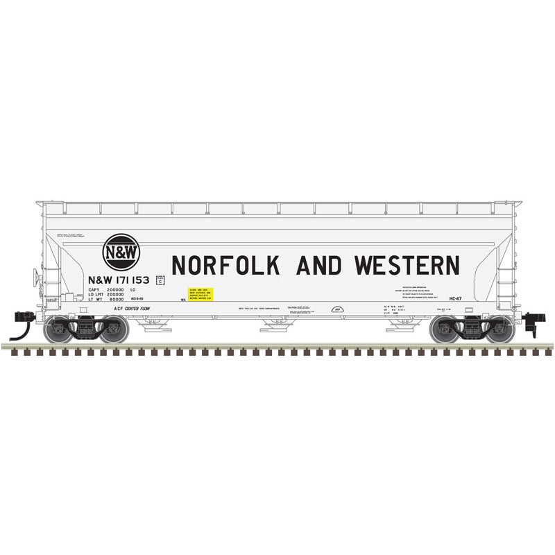 HO 4650 Covered Hopper, Norfolk & Western (N&W) #171153 (ATL20005518)