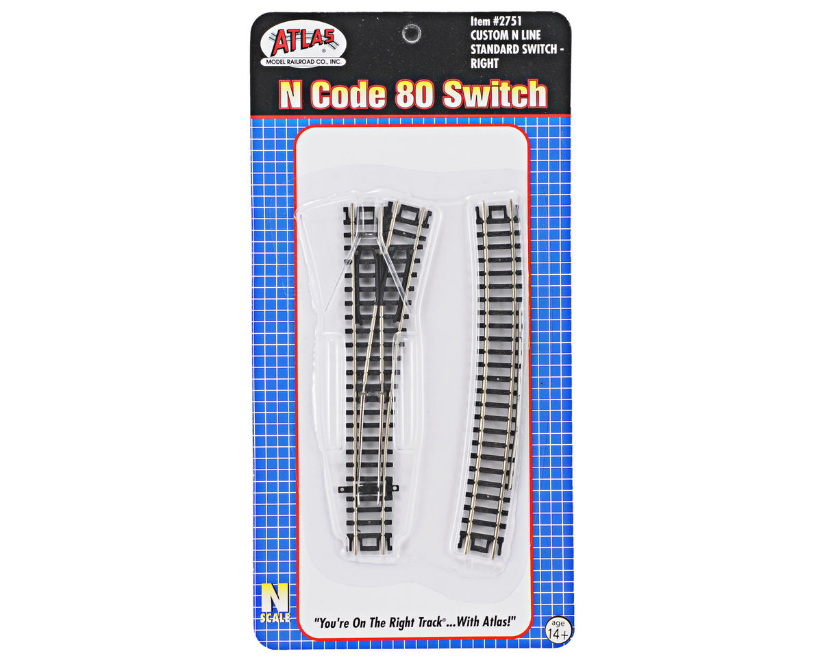 N Code 80 Custom Right-Hand Turnout (ATL2751)